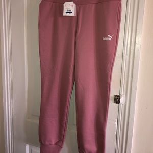 Blush Puma XL Joggers NWT